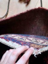 Tapis ancien Persan Afshar fait main, 1C953
