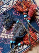 Tapis ancien Persan Afshar fait main, 1C953