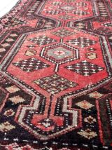 Tapis vintage Persan Hamadan fait main, 1C957