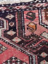 Tapis vintage Persan Hamadan fait main, 1C957