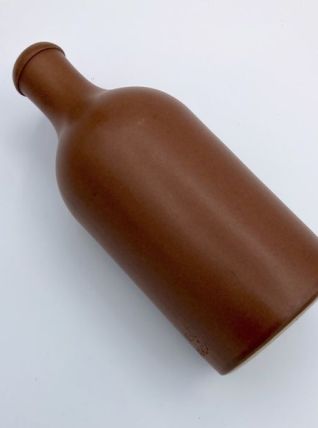 Bouteille de bière en grès MKM