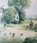 Tableau  Ecole Anglaise procédé Cadem