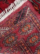 Tapis vintage Pakistanais Lahore fait main, 1C965