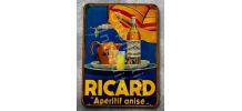 Plaque métal vintage Ricard