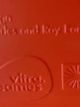 4 chaises DSS Charles Eames pour Vitra, Poppy Red