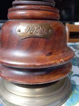 Authentique lampe ancienne "1853"