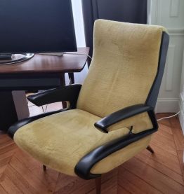 Paire de fauteuils vintage années 60