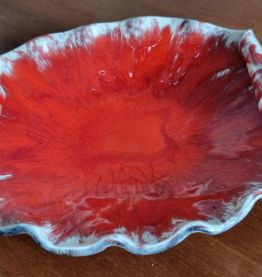 Coupelle de fruits, Assiette vintage, rétro Vallauris