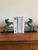 Paire serre livres années 50/60