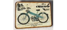 Plaque métal Ducati AGF Cucciolo