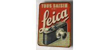 Plaque métal Leica