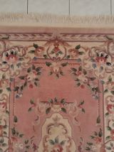 Tapis Chinois style Aubusson fait main 186x123cm