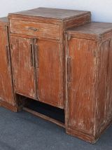 Meuble de rangement en bois ancien
