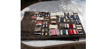 echantillons paquets laine a repriser st pierre vintage 