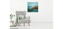 Tableau originale contemporain signé  avec son certificat