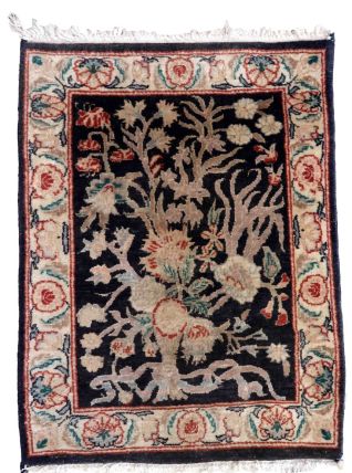 Tapis vintage Persan Tabriz fait main, 1C971