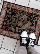 Tapis vintage Persan Tabriz fait main, 1C971