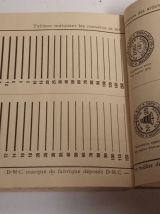 BIBLIOTHEQUE D.M.C. ALPHABET DE LA BRODEUSE LETTRES, CHIFFRE
