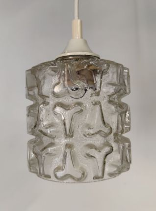 Suspension en verre (avec ou sans abat jour)