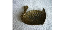 Ancien Cendrier en Bronze " cygne "