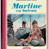 Martine en bateau 1974