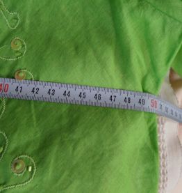 Tunique chemise Tunisienne neuf vintage  voile de coton 
