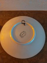 SAINT-AMAND. HAMAGE MODELE DEPOSE 1930 ASSIETTE DECORATIVE 