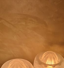 2 lampes de chevets 1960 a 75 ,,,,,,29x18 fonctionne tres bi