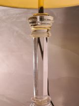 grande lampe de salon  plexi et laiton desing italien 1960 a