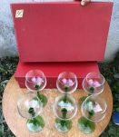12 Verres à Vin d'Alsace -Cristallerie de Vannes-le-Châtel