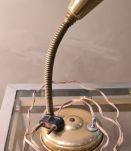 petite lampe de table 1950 laiton desing   tres belle30x10 f