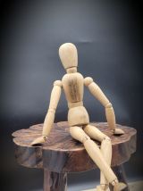 Tabouret fleur tripode