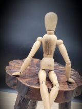 Tabouret fleur tripode