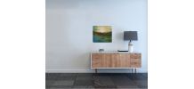 tableau paysage-abstrait original signé  avec son certificat