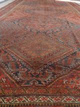 Tapis ancien Persan Khamseh fait main, 1C994