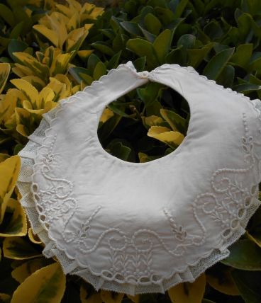 BAVOIR TRES ANCIEN VINTAGE POUR BEBE BLANC TRES BON ETAT 