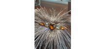 Broche intemporelle romantique années 80
