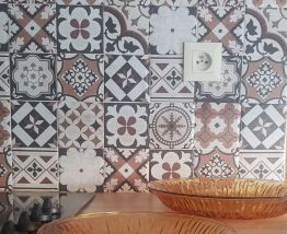 Assiettes et saladier vintage