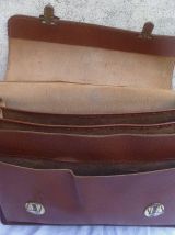  Cartable d'écolier , ancien , vintage