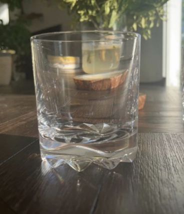 6 verres en cristal de vannes