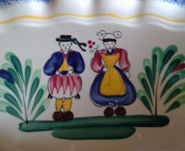 Plat Ancien Faiencerie Pornic