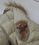 DOUDOUNE KAPORAL QUASI NEUF T 36 38 40 VERT D EAU PALE 