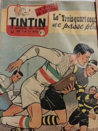 Magazines tintin anciens certaines années complètes 