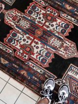 Tapis ancien Persan Malayer fait main, 1C999