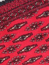 Tapis vintage Turkmène Tekke fait main, 1C1001