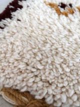 Tapis vintage Marocain Berber fait main, 1C1004