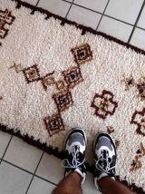 Tapis vintage Marocain Berber fait main, 1C1004
