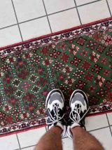 Tapis ancien Persan Joshagan fait main, 1C1007