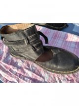 Chaussures Kickers Boheme plein cuir noir. T 39