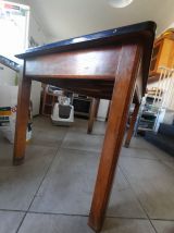 table de cuisine vibtage recouvrement emaille